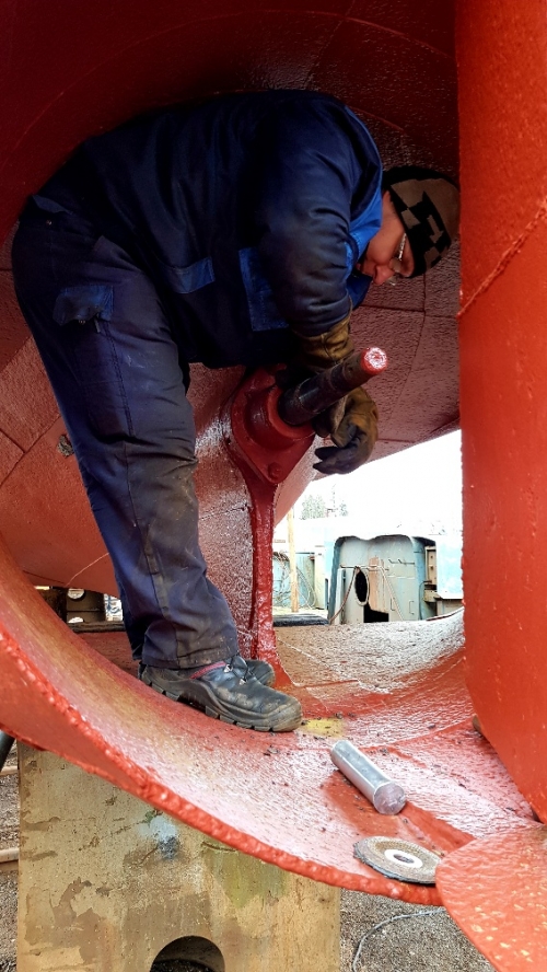 ... Ausbau der Welle