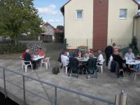 Picknick an der Ablage